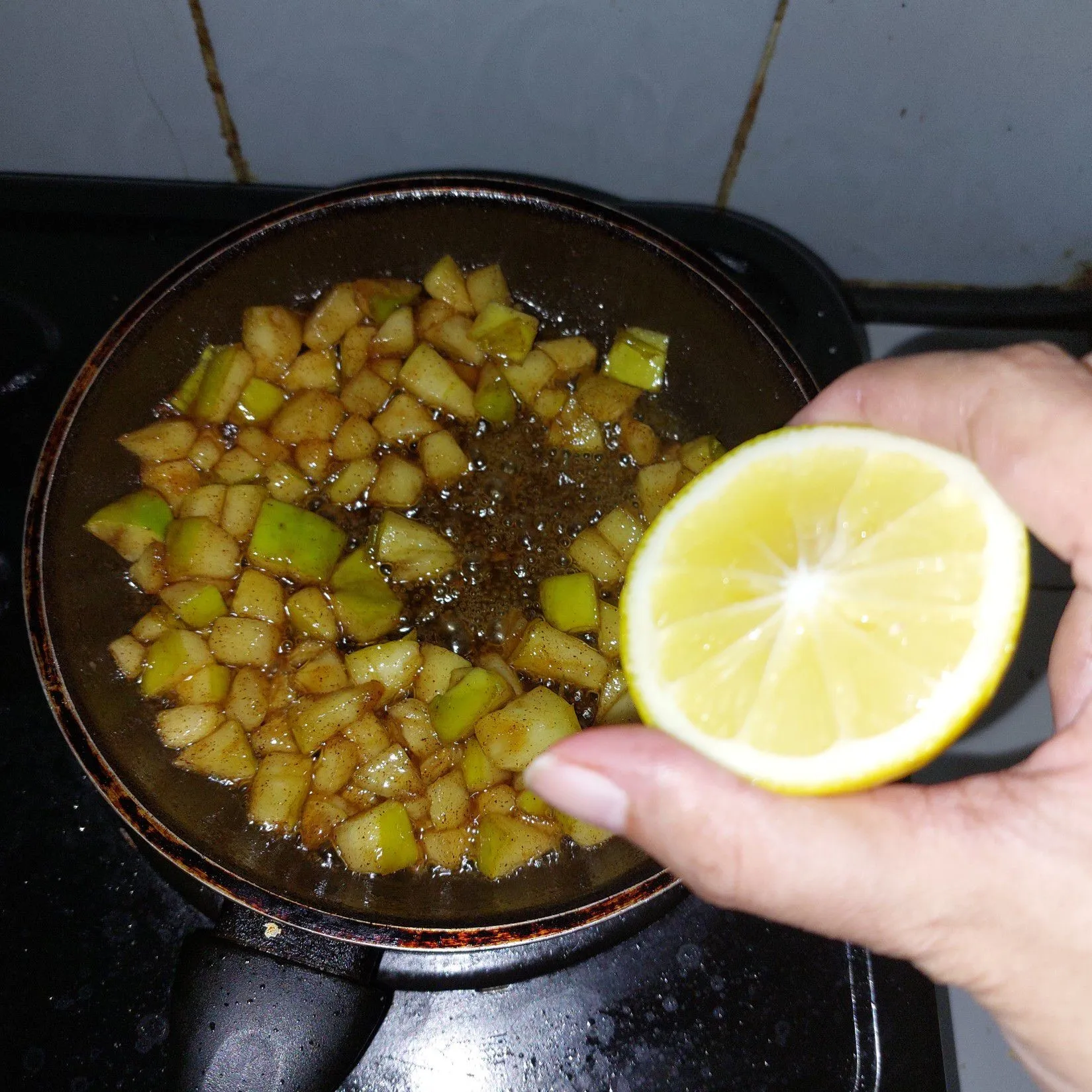 Step 7 Apple Cinnamon Soda