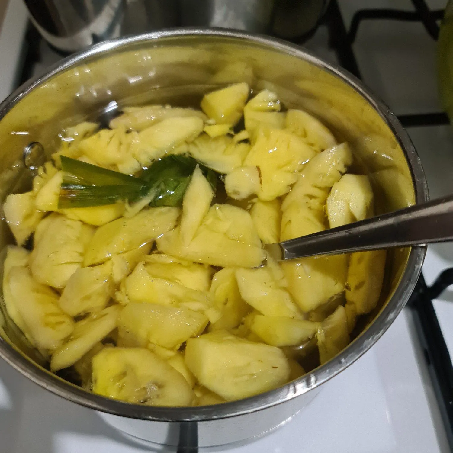 Step 4 Es Nanas Nata de Coco