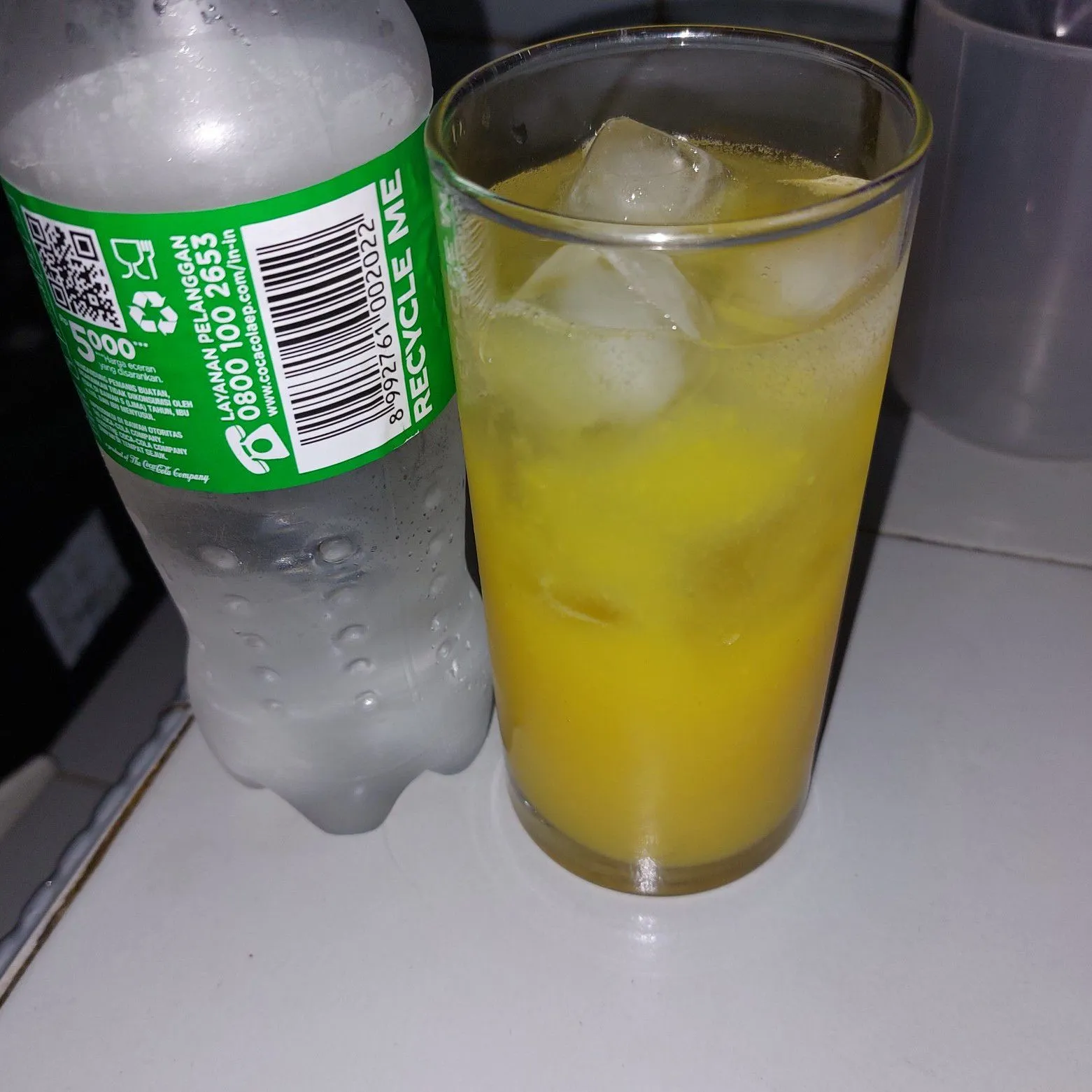 Step 7 Lemon Mango Soda