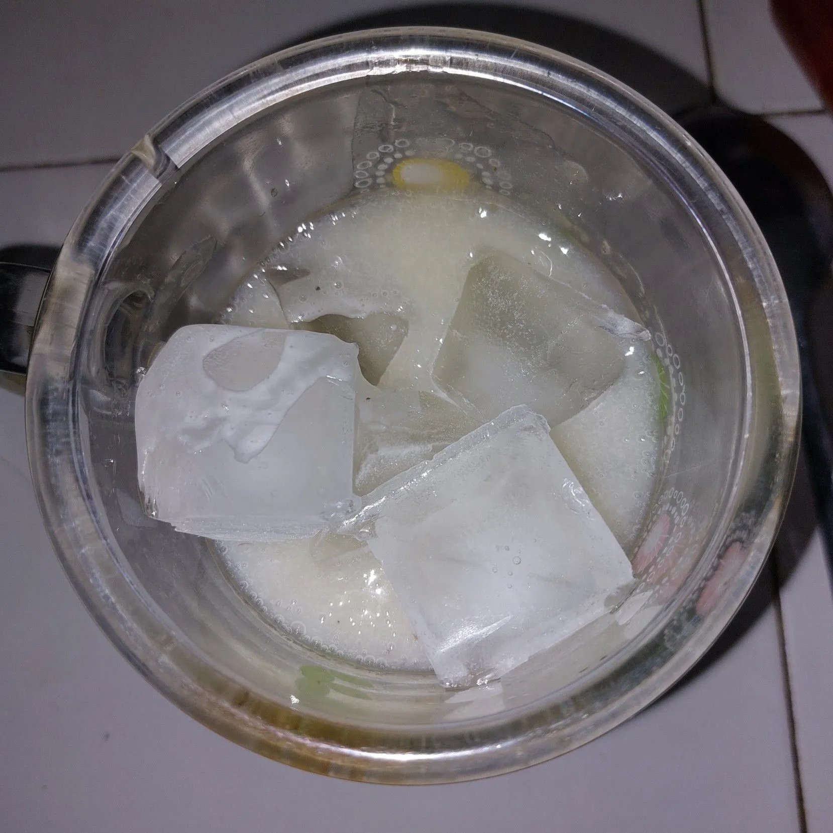 Step 4 Sirsak Timun Sparkling Soda