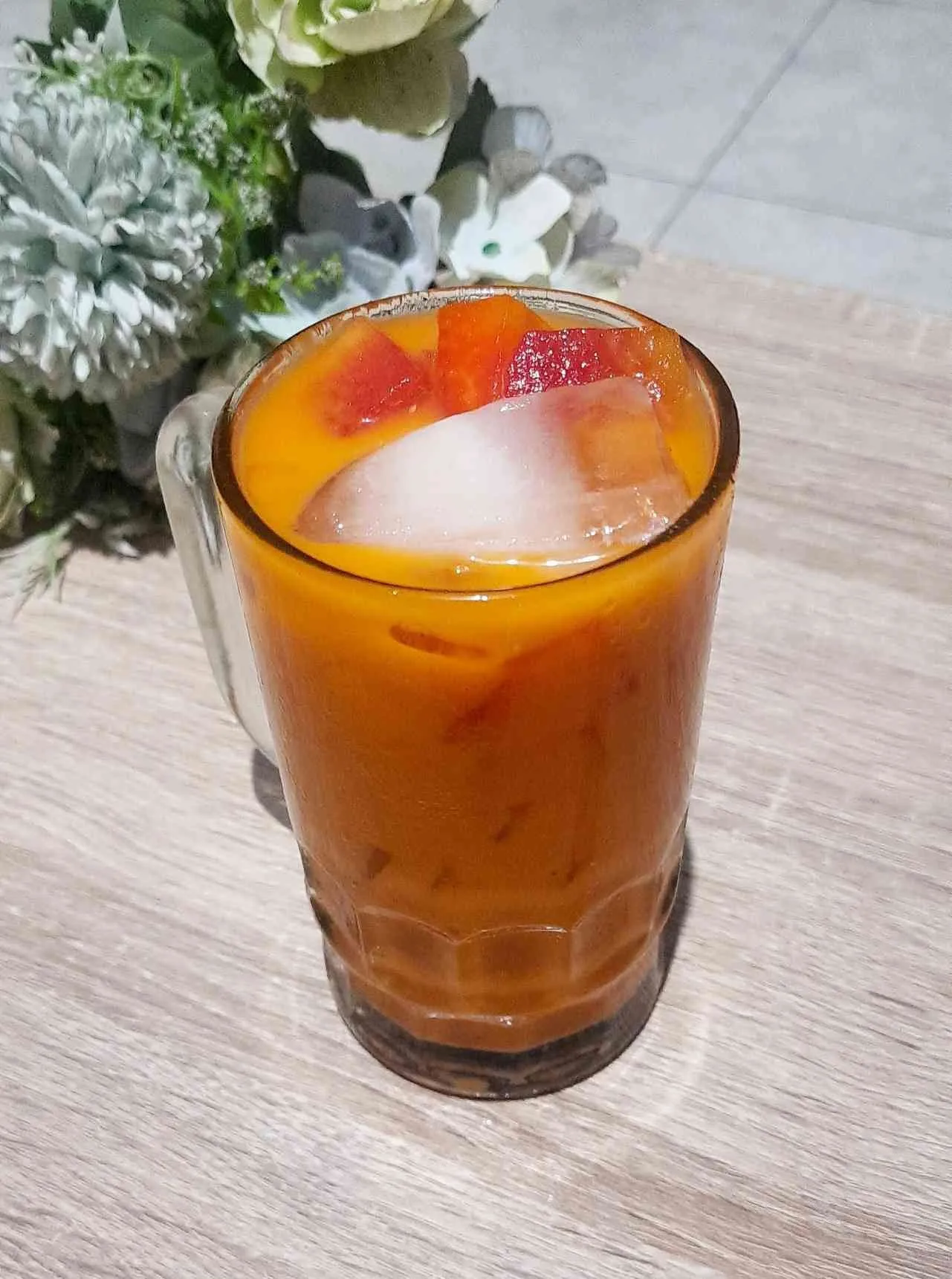 Es Buah Susu Thai Tea #JagoMasak2022