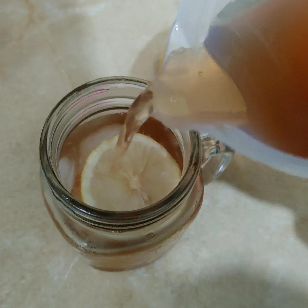 Step 4 Ice Lemon Strawberry
