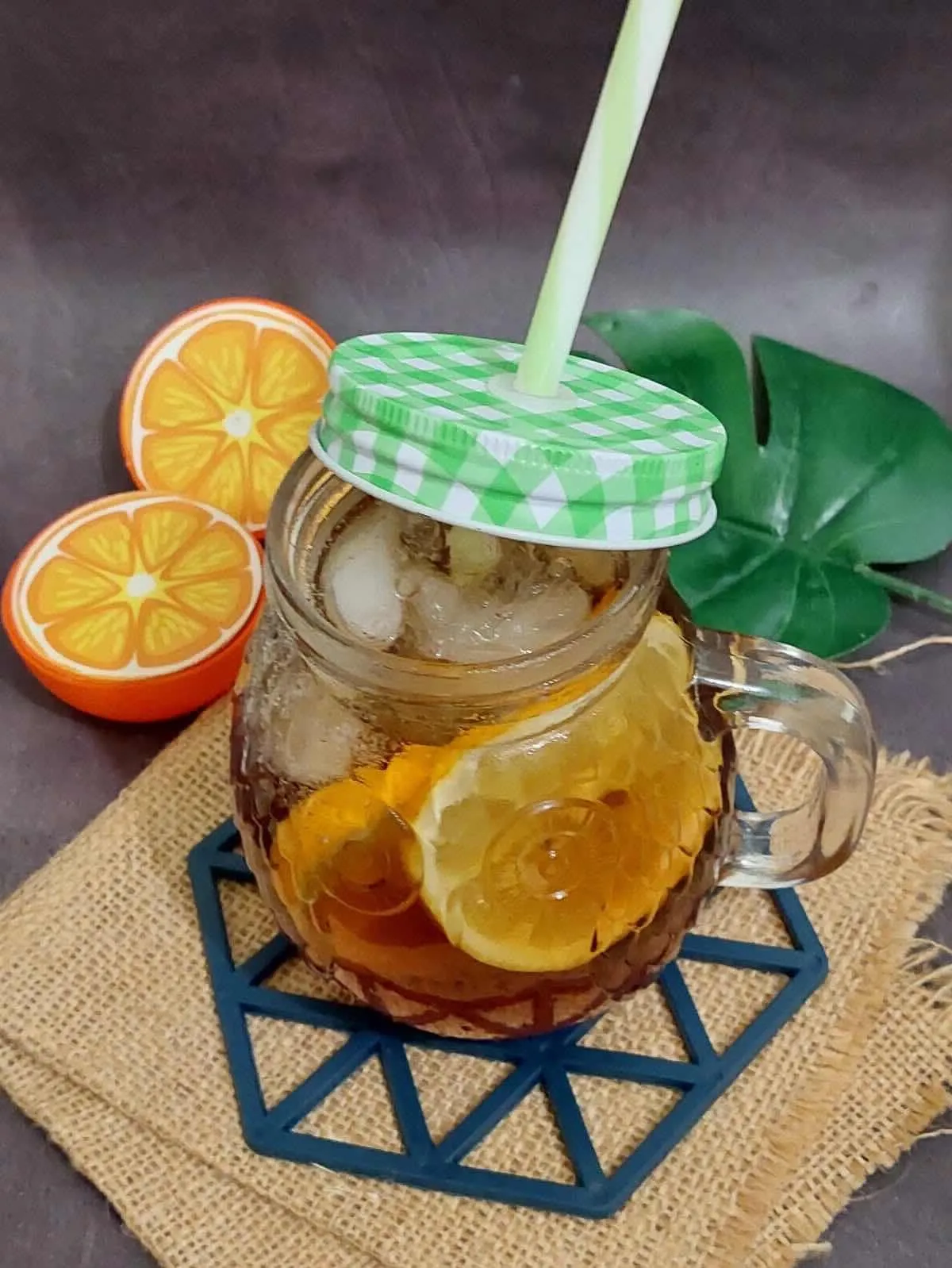 Ice Vanilla Tea Lemonade #JagoMasak2022