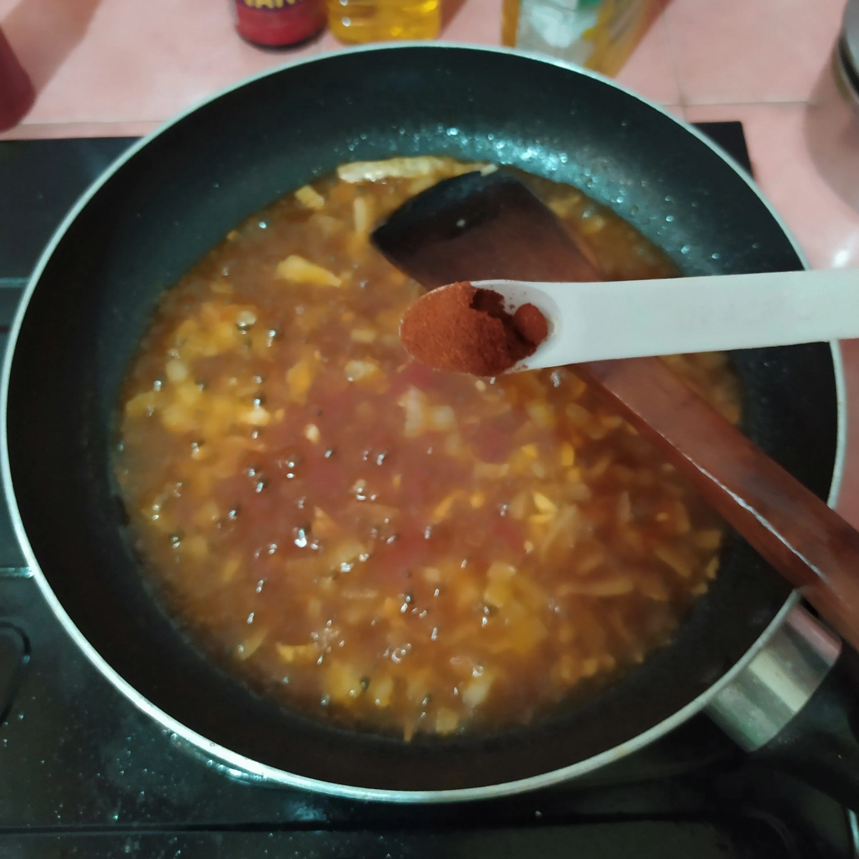 Step 4 Tteokbokki Tanpa Gochujang