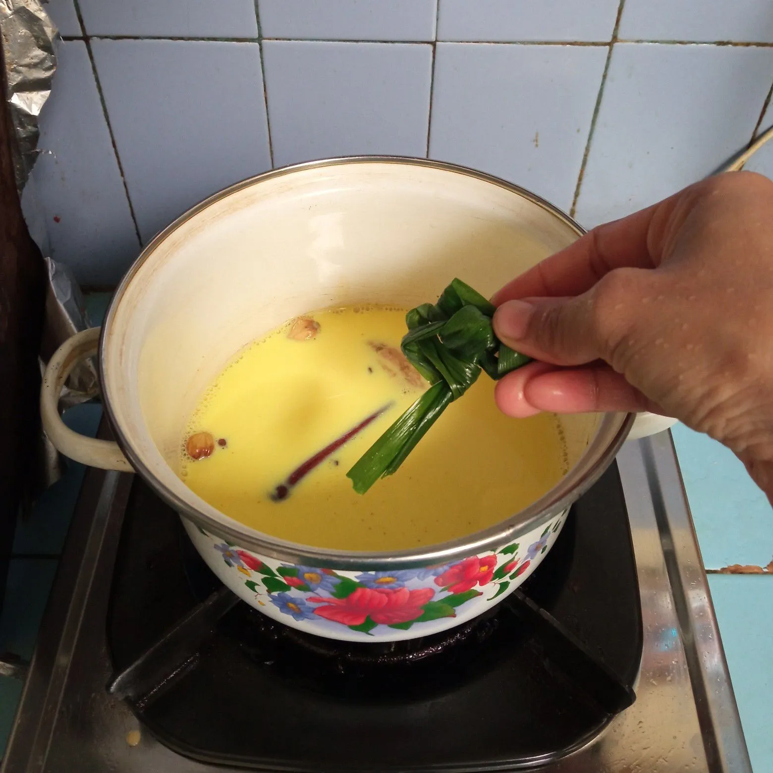 Step 3 Susu Kunyit Rempah Madu