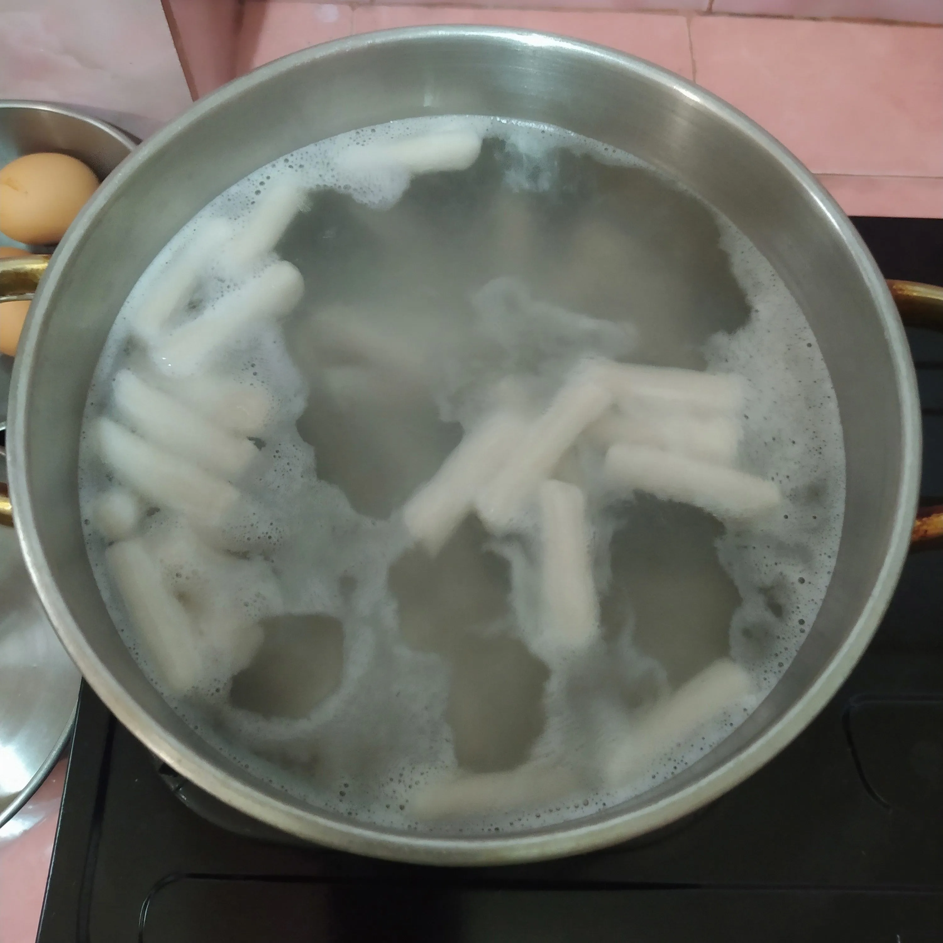 Step 7 Kue Beras Korea (Tteokbokki)