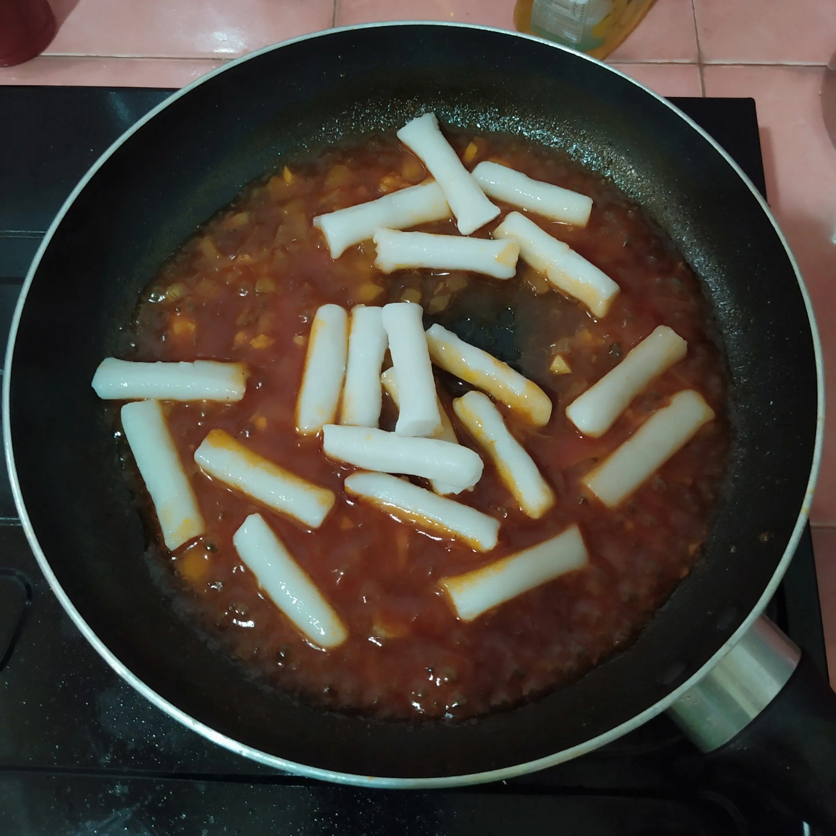 Step 5 Tteokbokki Tanpa Gochujang