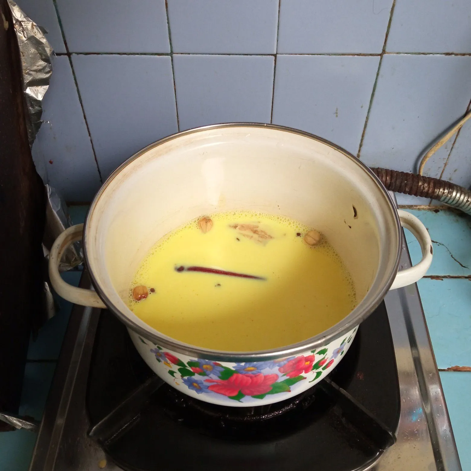 Step 2 Susu Kunyit Rempah Madu