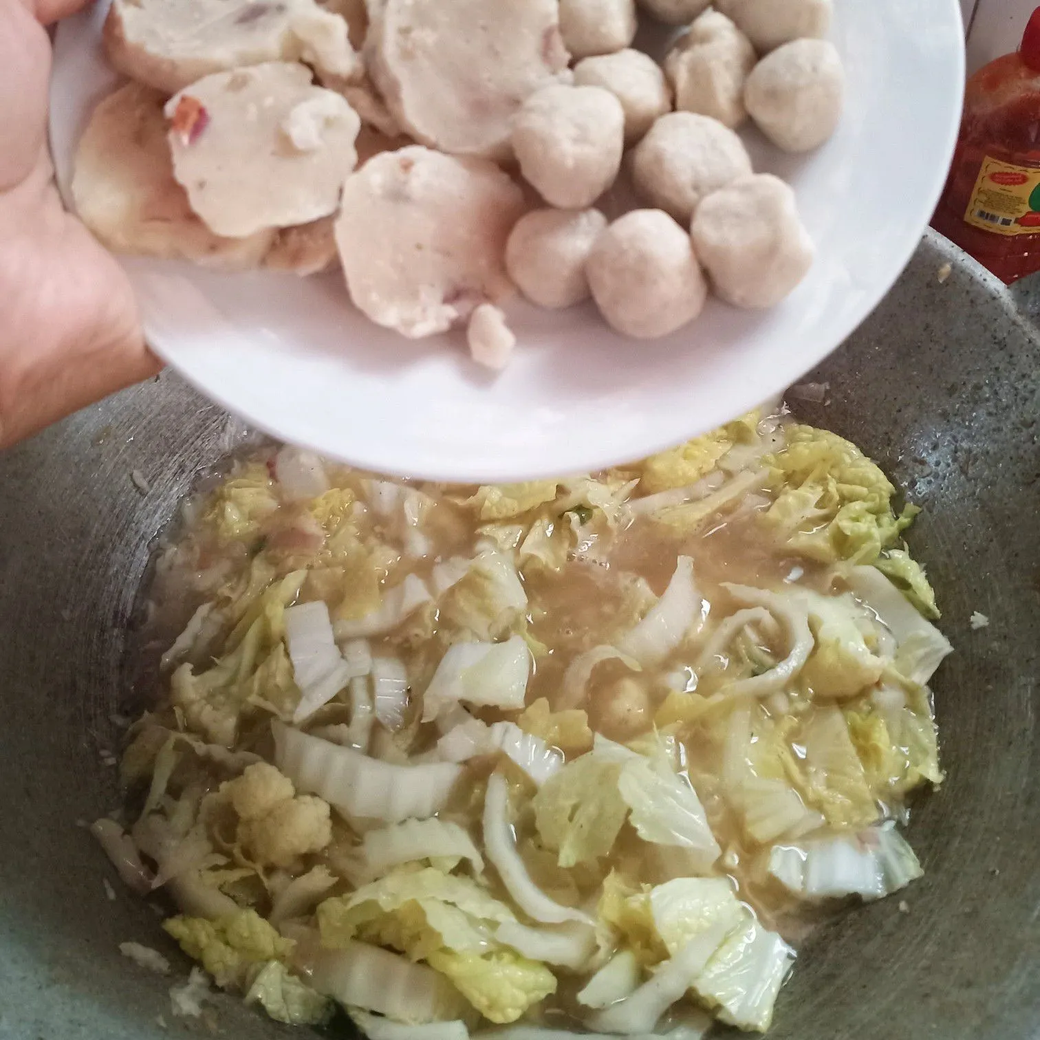 Step 3 Bakmi Bakso Bulgogi