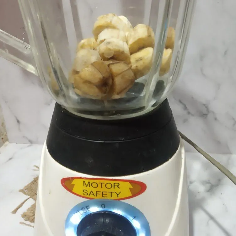 Step 2 Smoothies Pisang Wortel