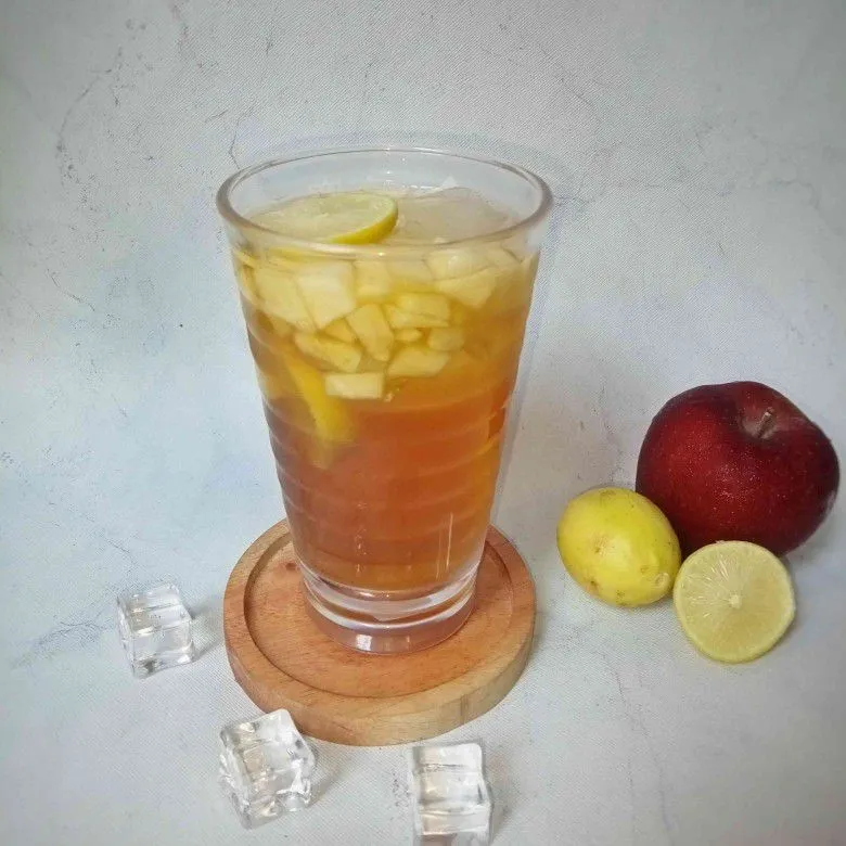 Apple Lime Ice Tea #JagoMasak2022