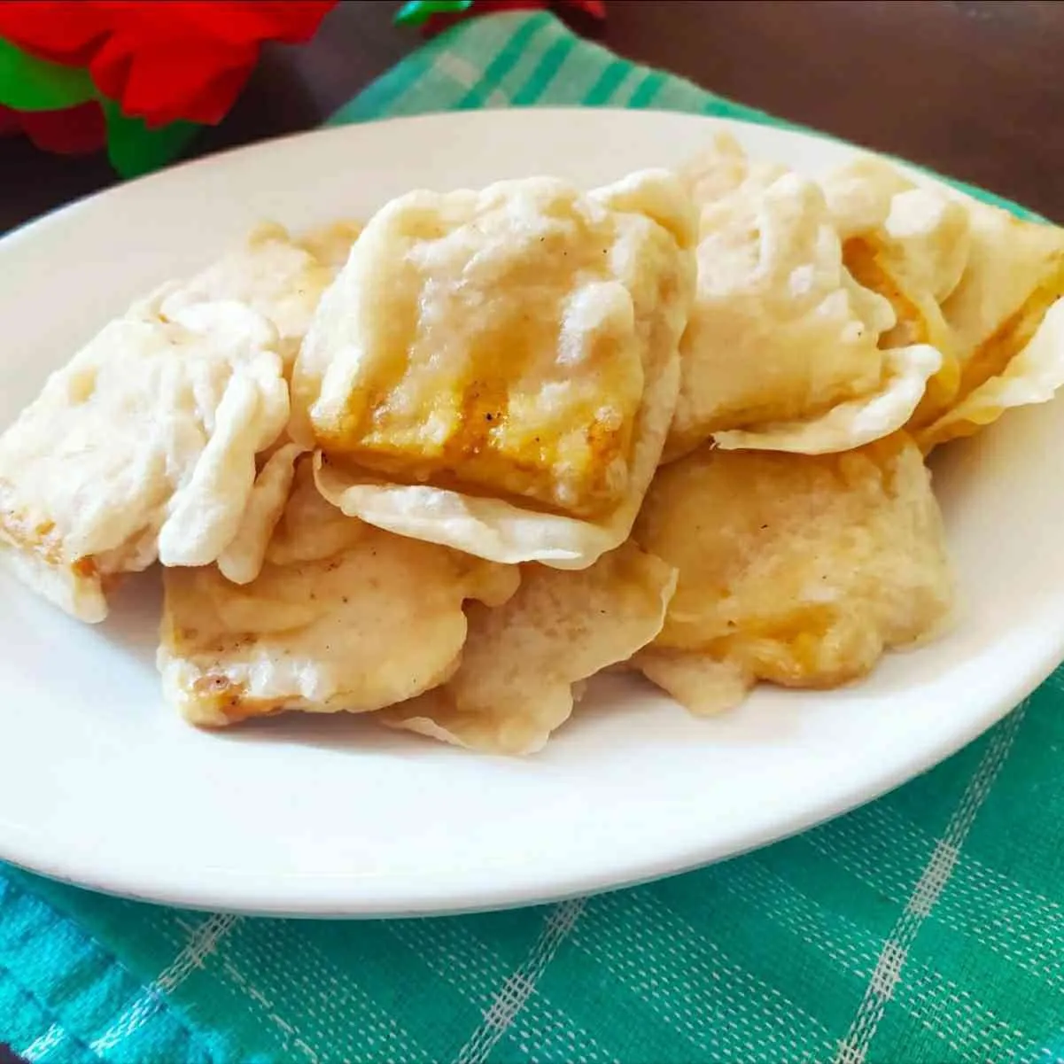 Tahu Kuning Goreng Tipis