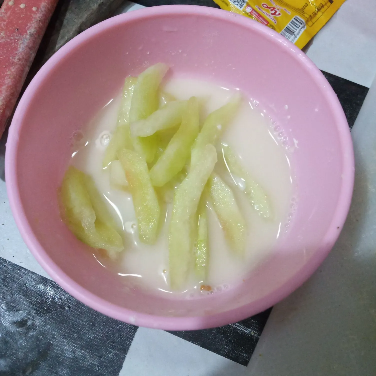 Step 3 Kulit Semangka Krispi