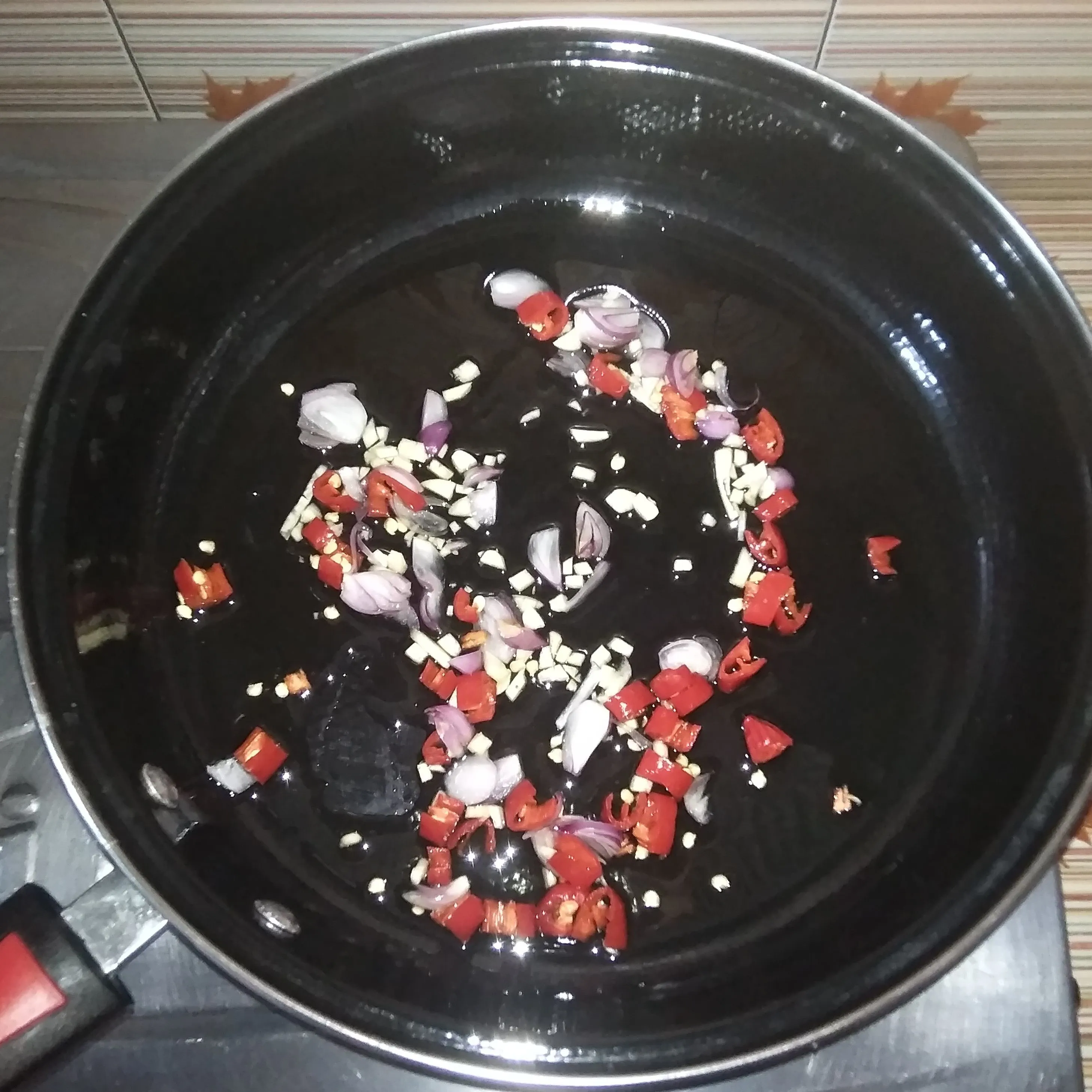 Step 1 Oseng Tempe Buncis