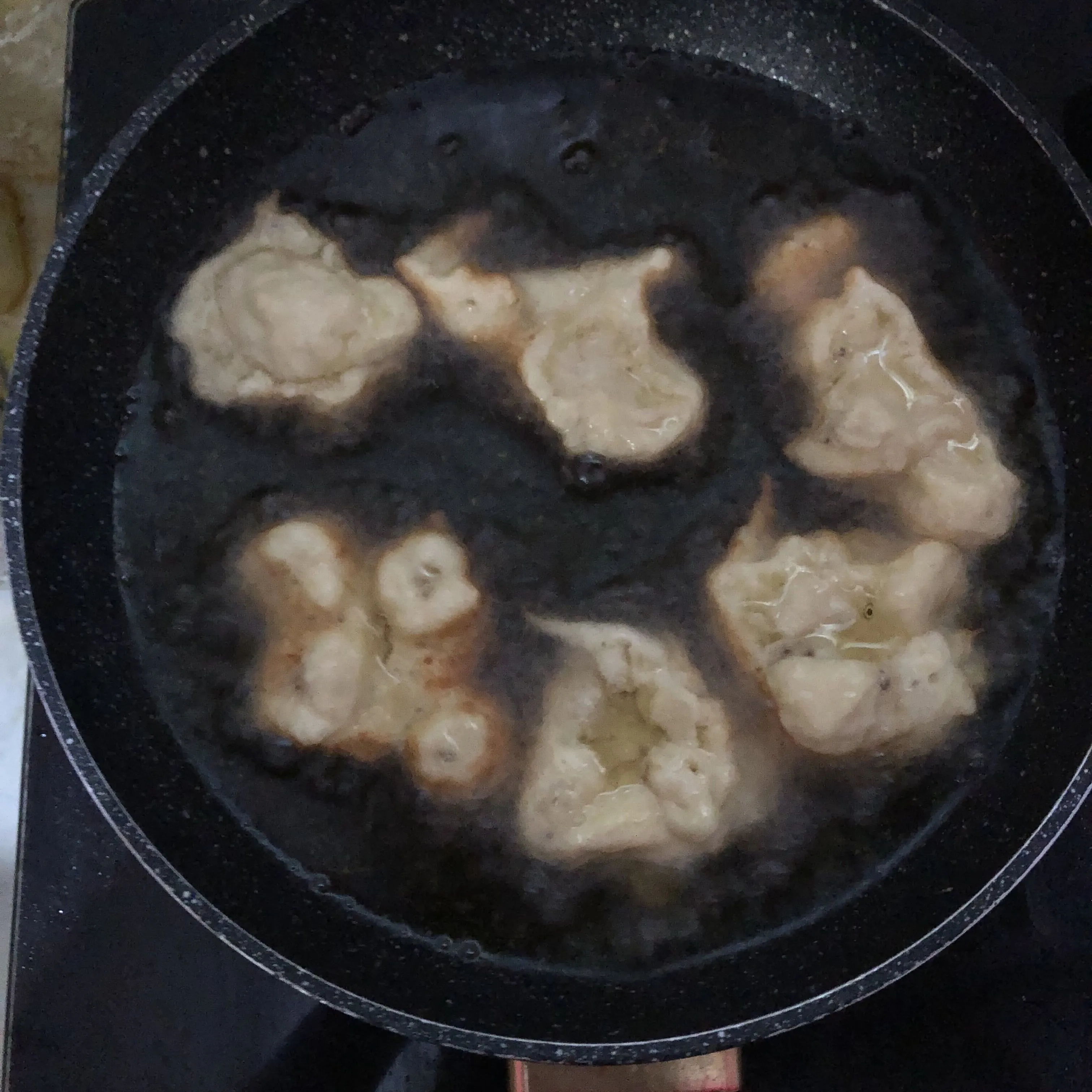 Step 5 Pisang Goreng Keju