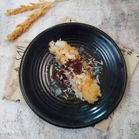 Nurungji With Cheese And Choco Spri