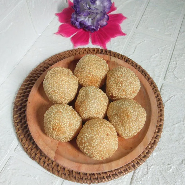 Step 8 Onde-Onde Isi Kacang Hijau Kupas