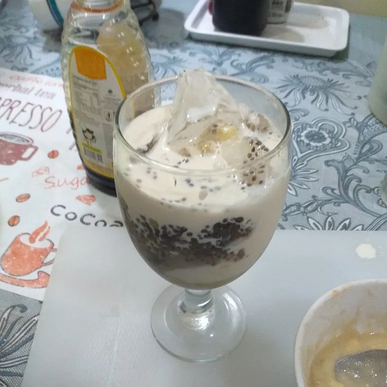 Step 4 banana milky
