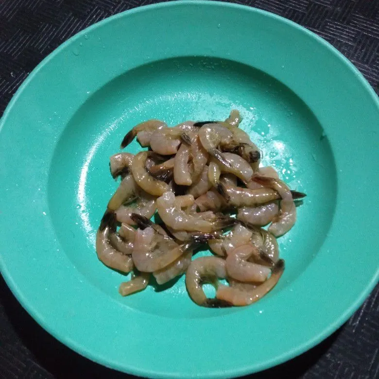 Step 1 Udang Goreng Kremes