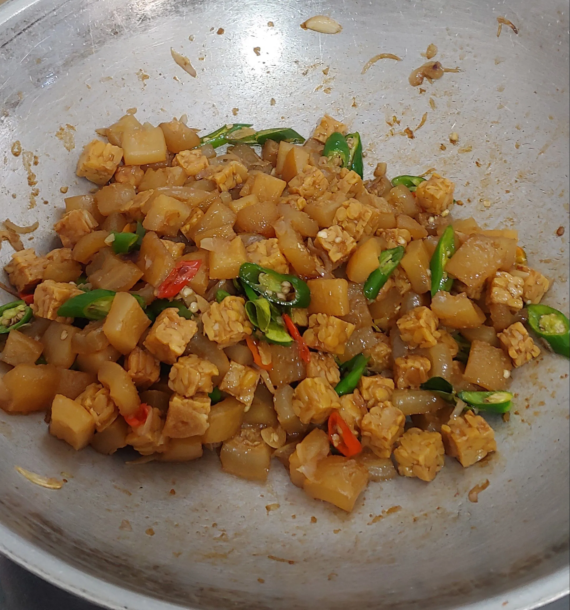 Step 7 Tumis Cecek Tempe Kecap