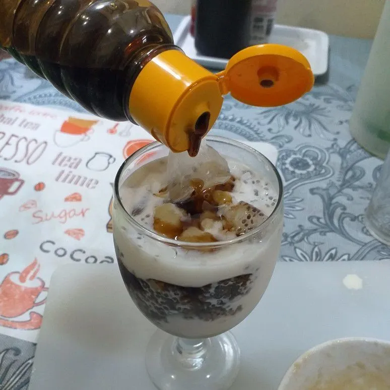 Step 5 banana milky