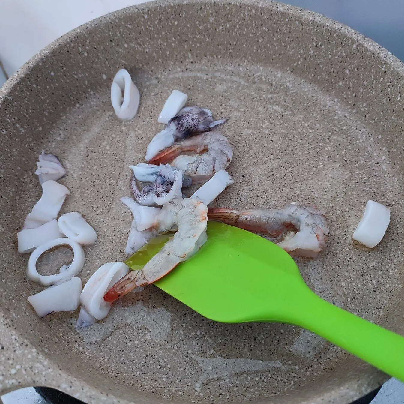 Step 1 Nasi Goreng Seafood