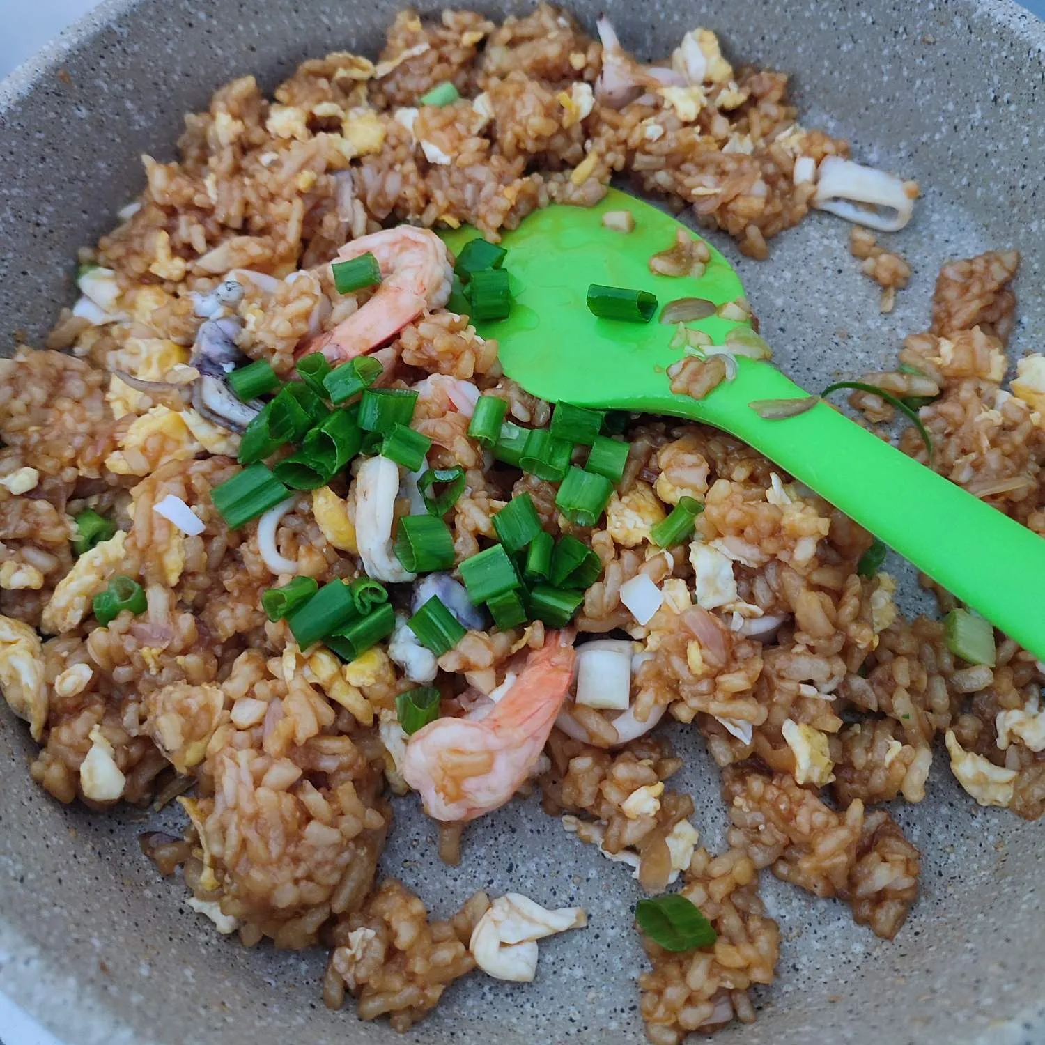 Step 7 Nasi Goreng Seafood