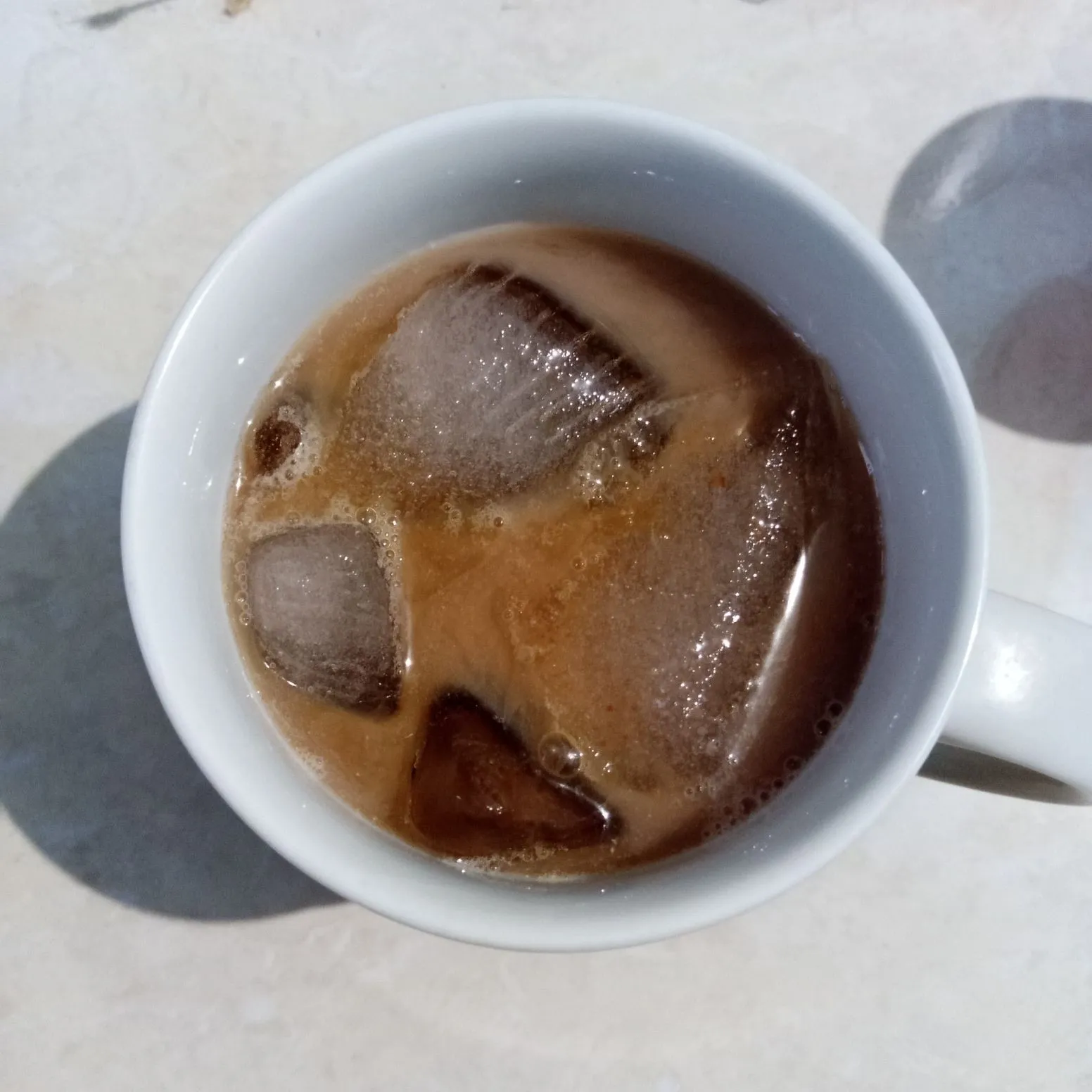 Step 5 Avocado Chocolate Iced Coffee