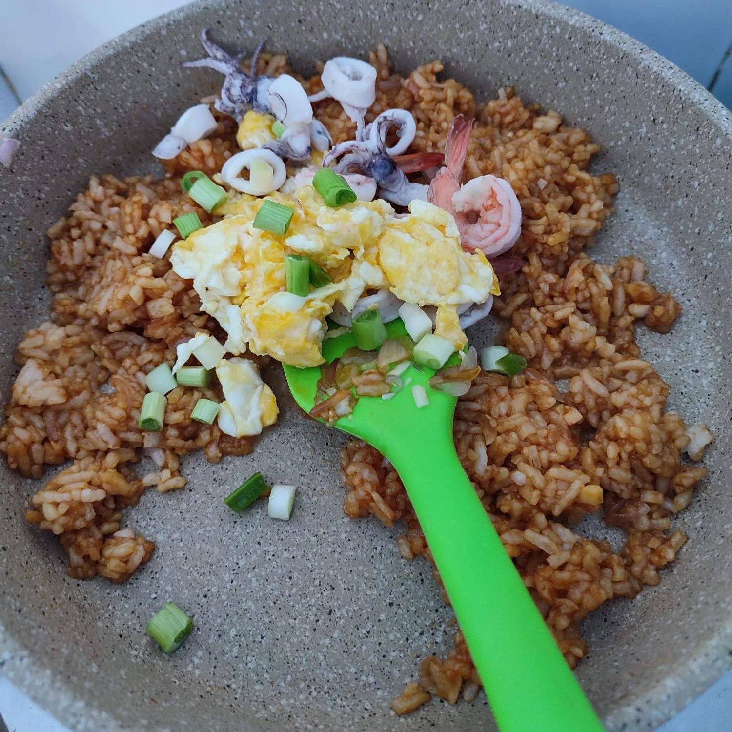 Step 6 Nasi Goreng Seafood