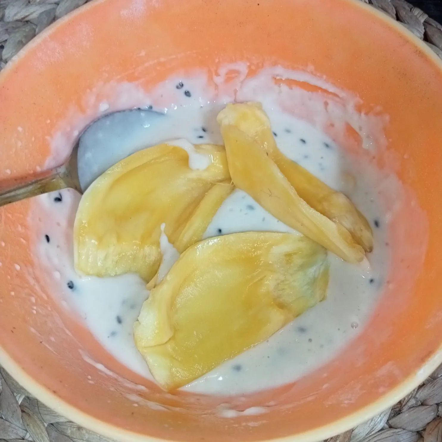 Step 4 Nangka Goreng Wijen Hitam