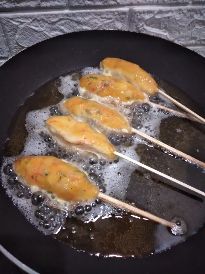 Step 5 Sate Pentol Ikan Tenggiri