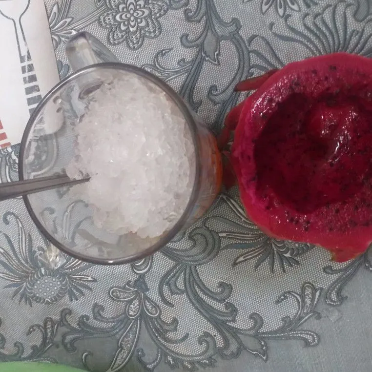 Step 3 Jus Buah Naga Tape