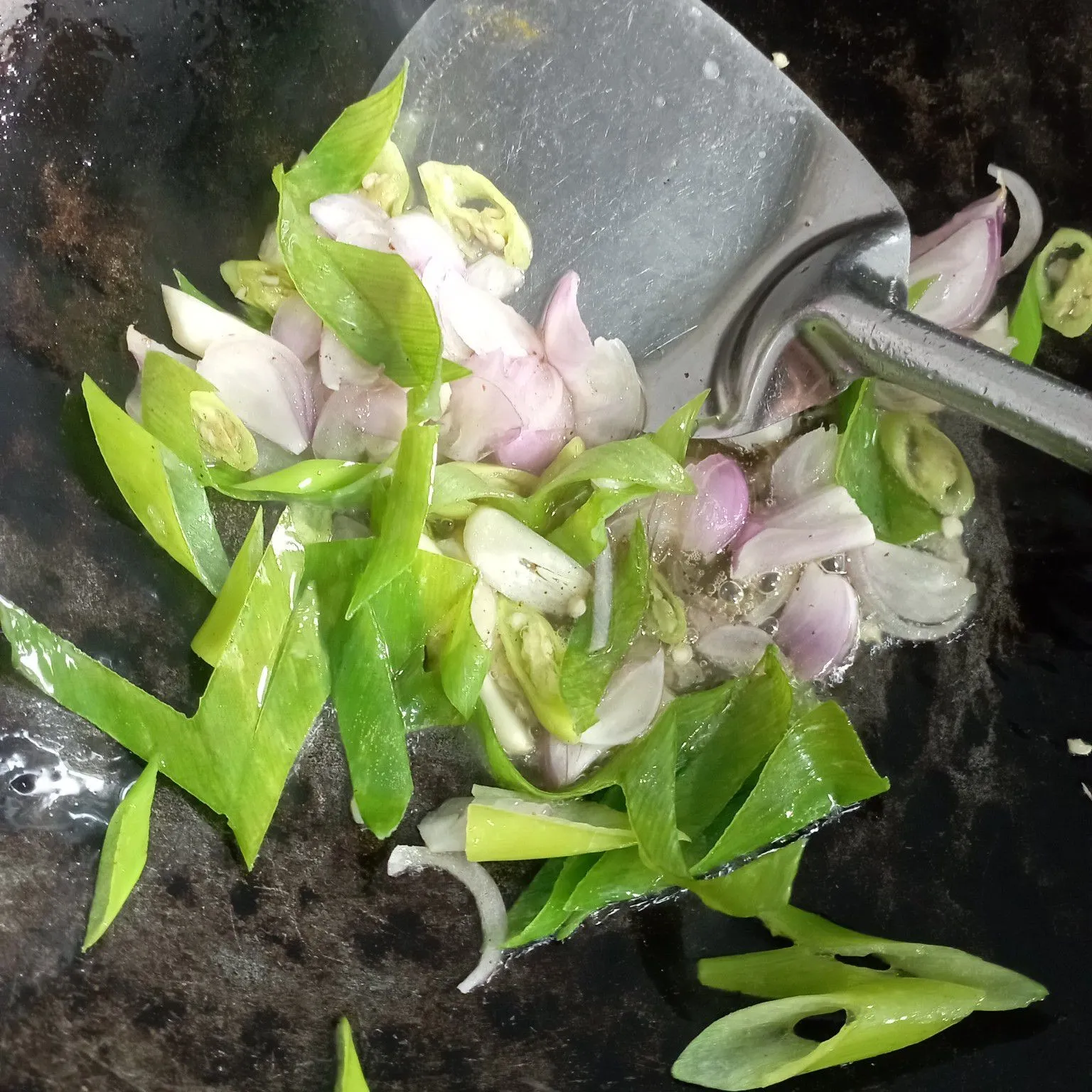 Step 2 Oseng Toge Kacang Panjang