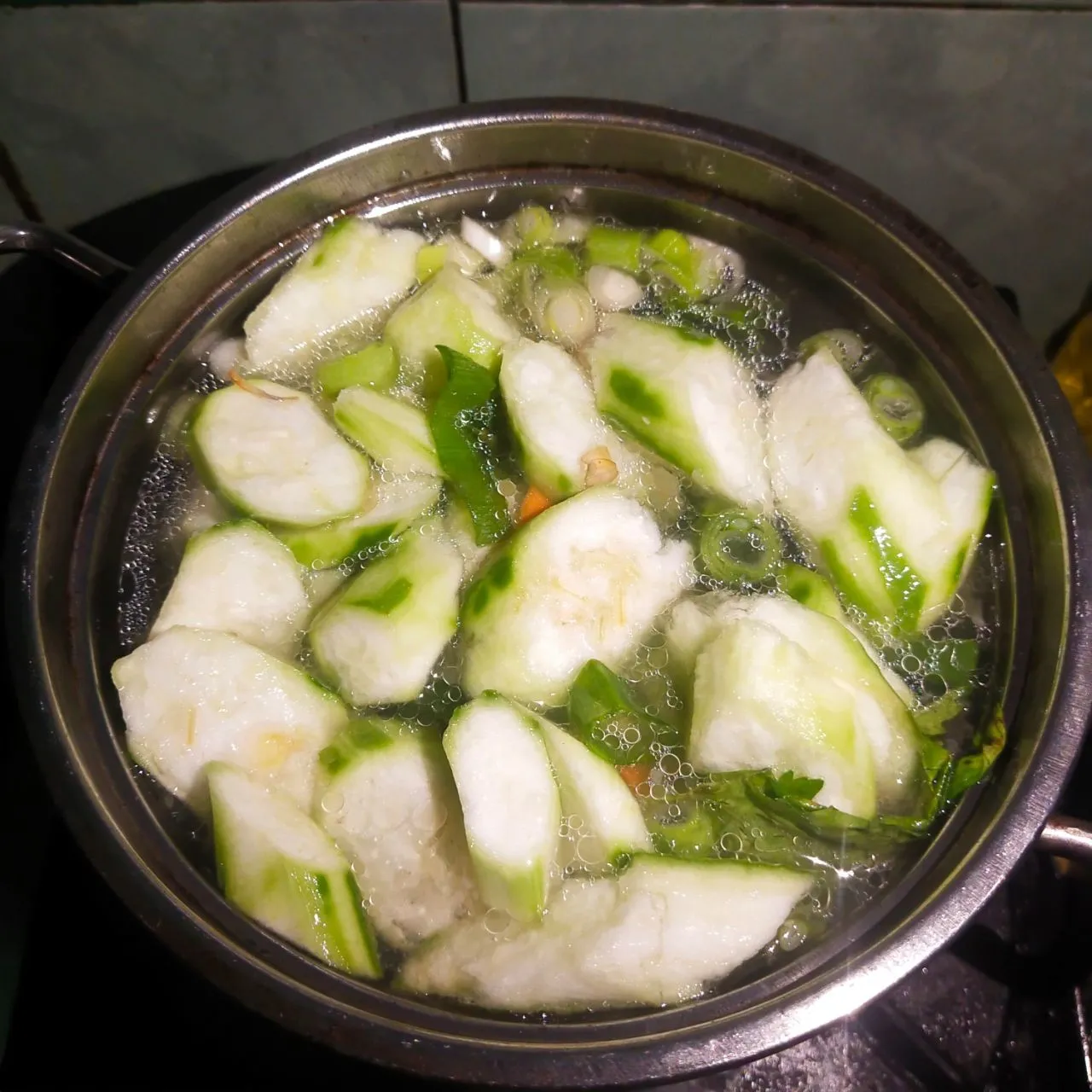 Step 4 Soup Oyong Ayam