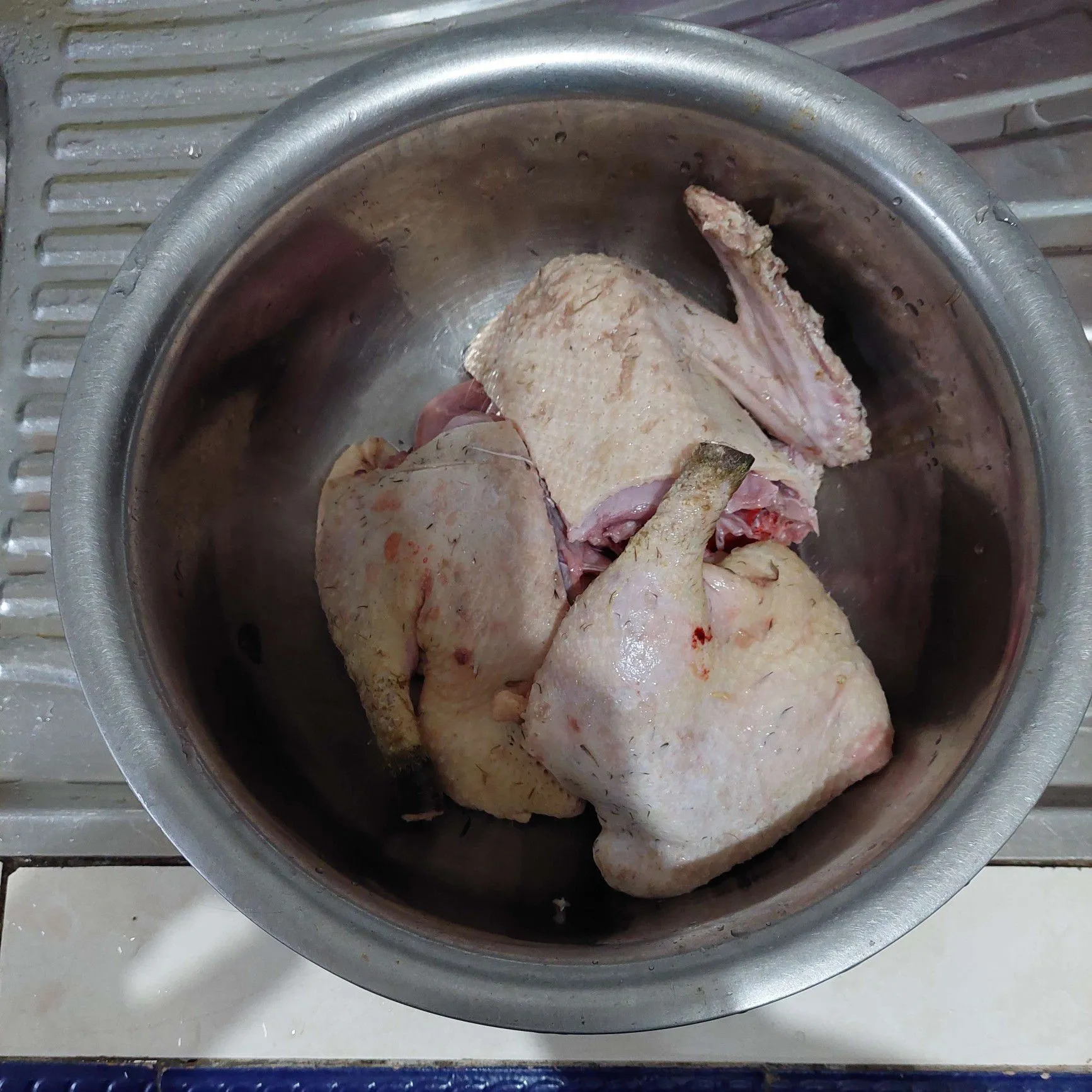 Step 1 Bebek Goreng Presto