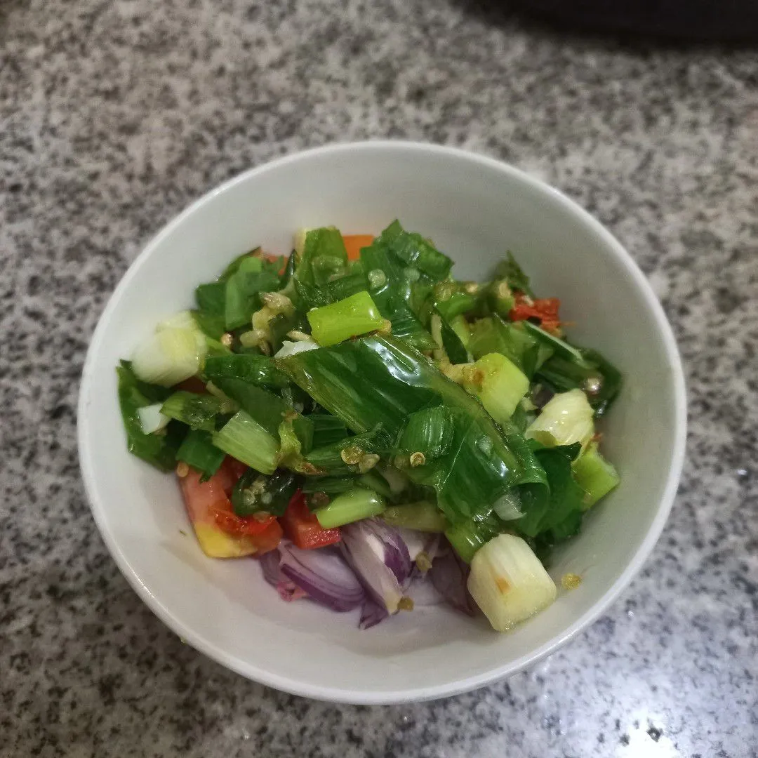 Step 4 Telur Ceplok Siram Sambal