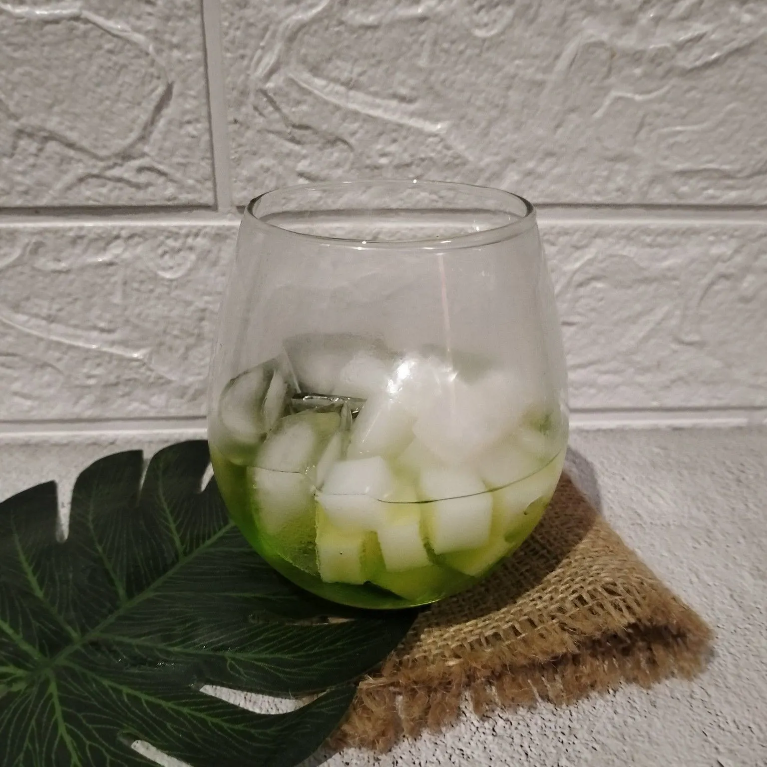 Step 2 Es Cendol Sirup Melon