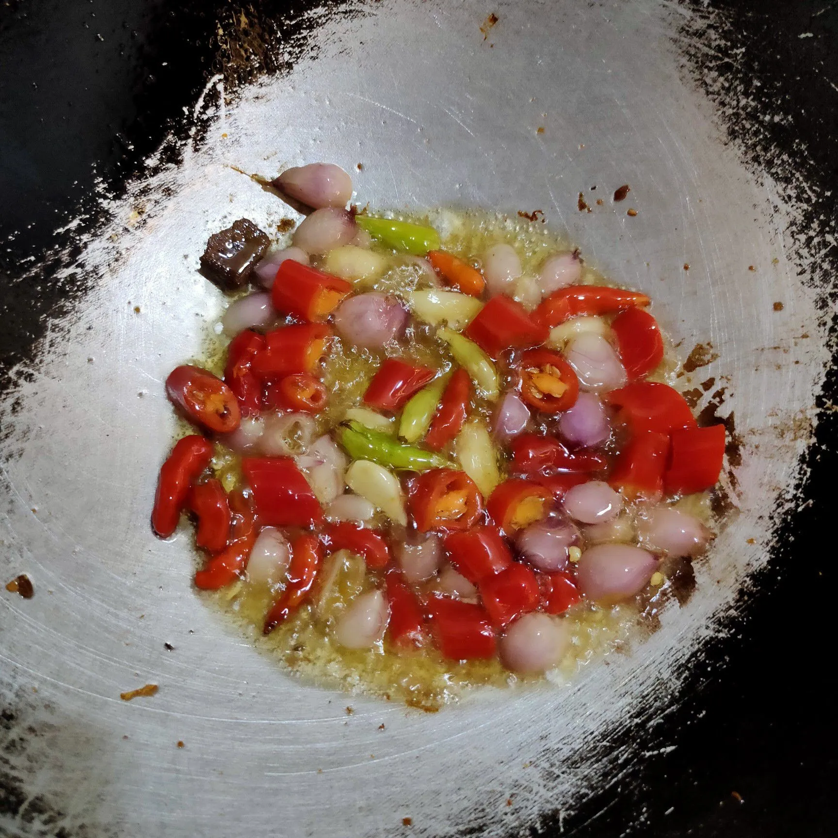 Step 5 Pecak Ikan Asap