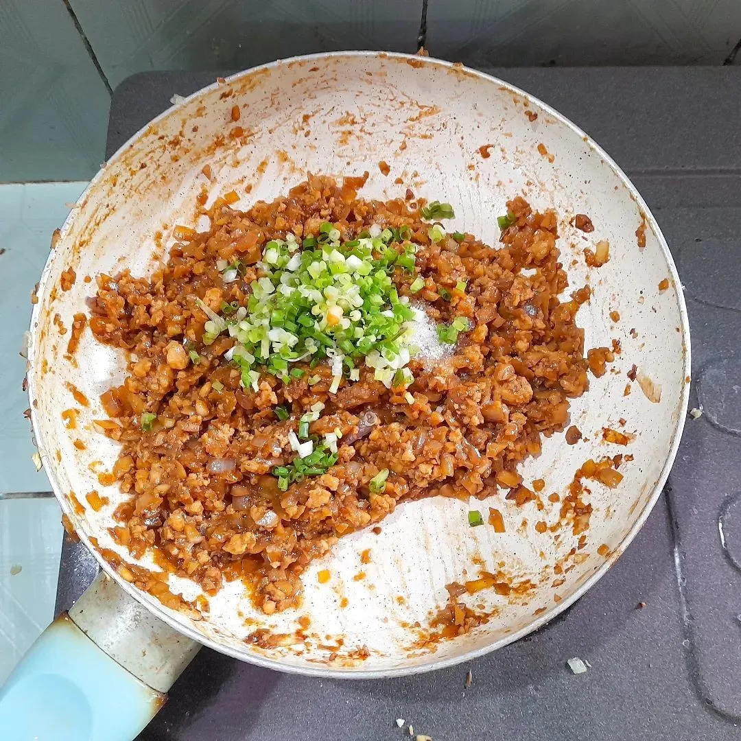 Step 2 Roti Isi Ayam Jamur