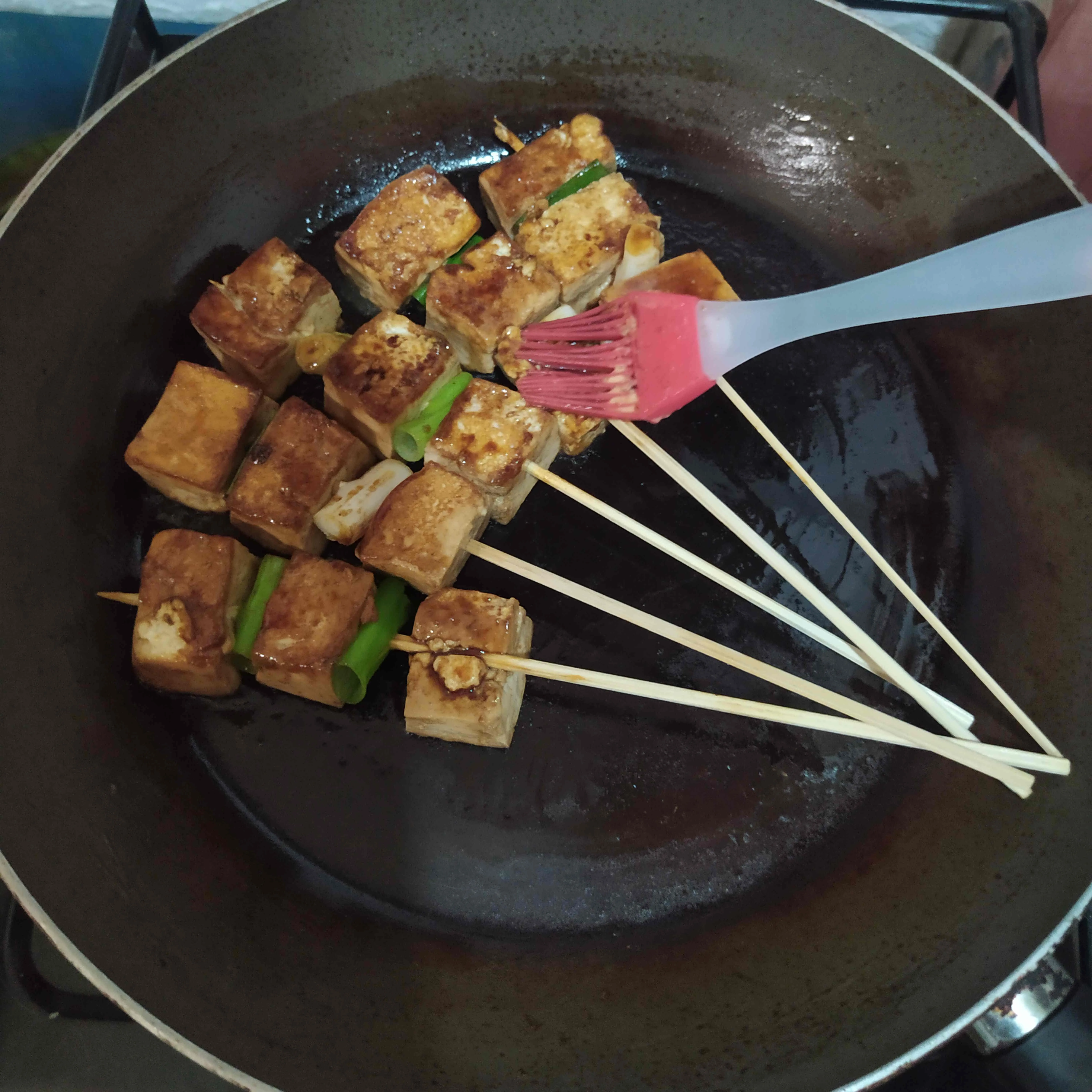 Step 5 Yakitori Tahu