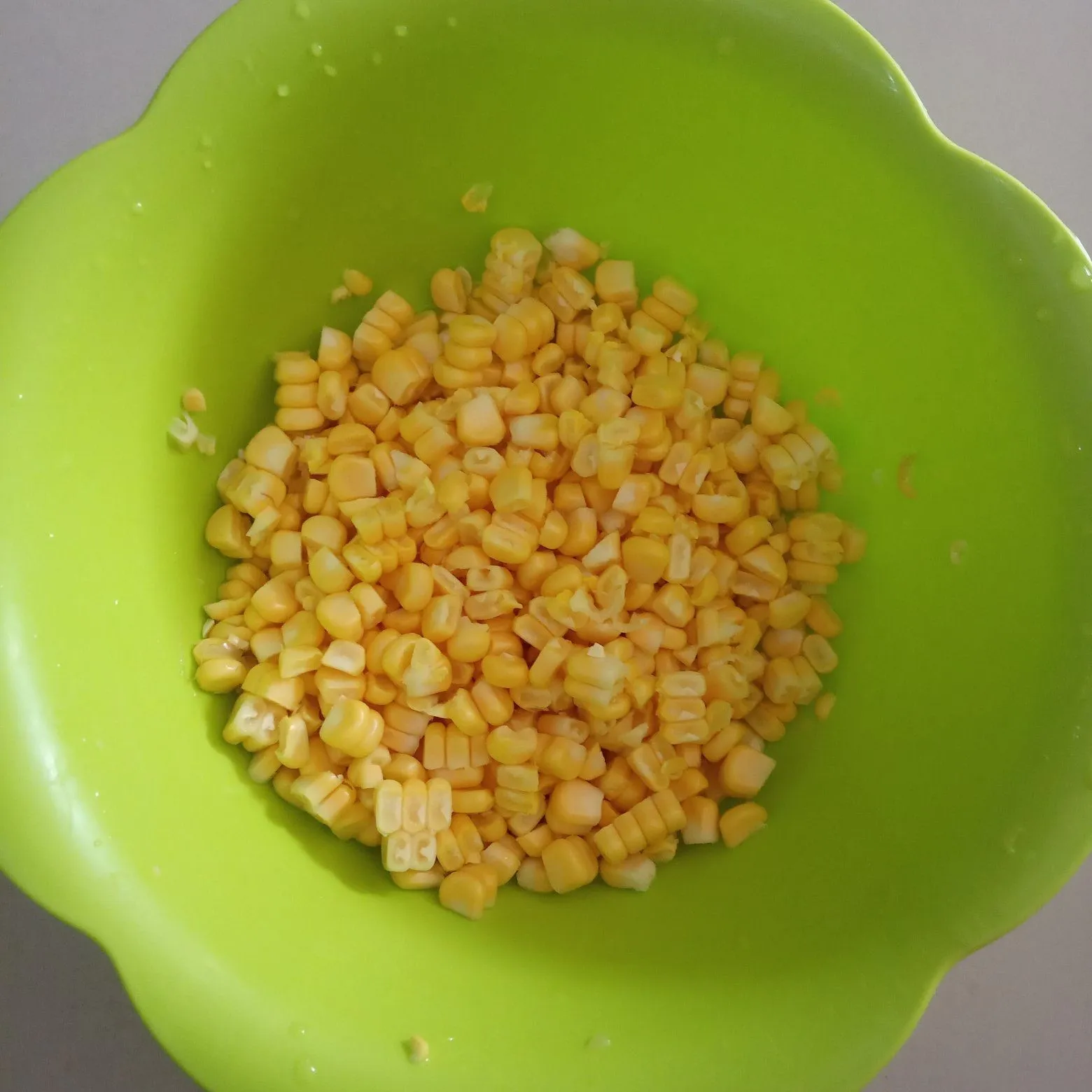 Step 2 Tumis Sawi Putih Jagung