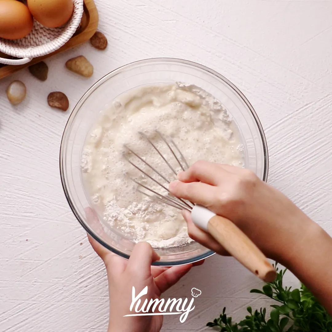 Step 1 Pancake Klepon