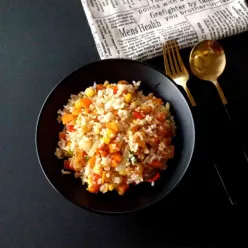 Nasi Goreng Ebi Pelangi