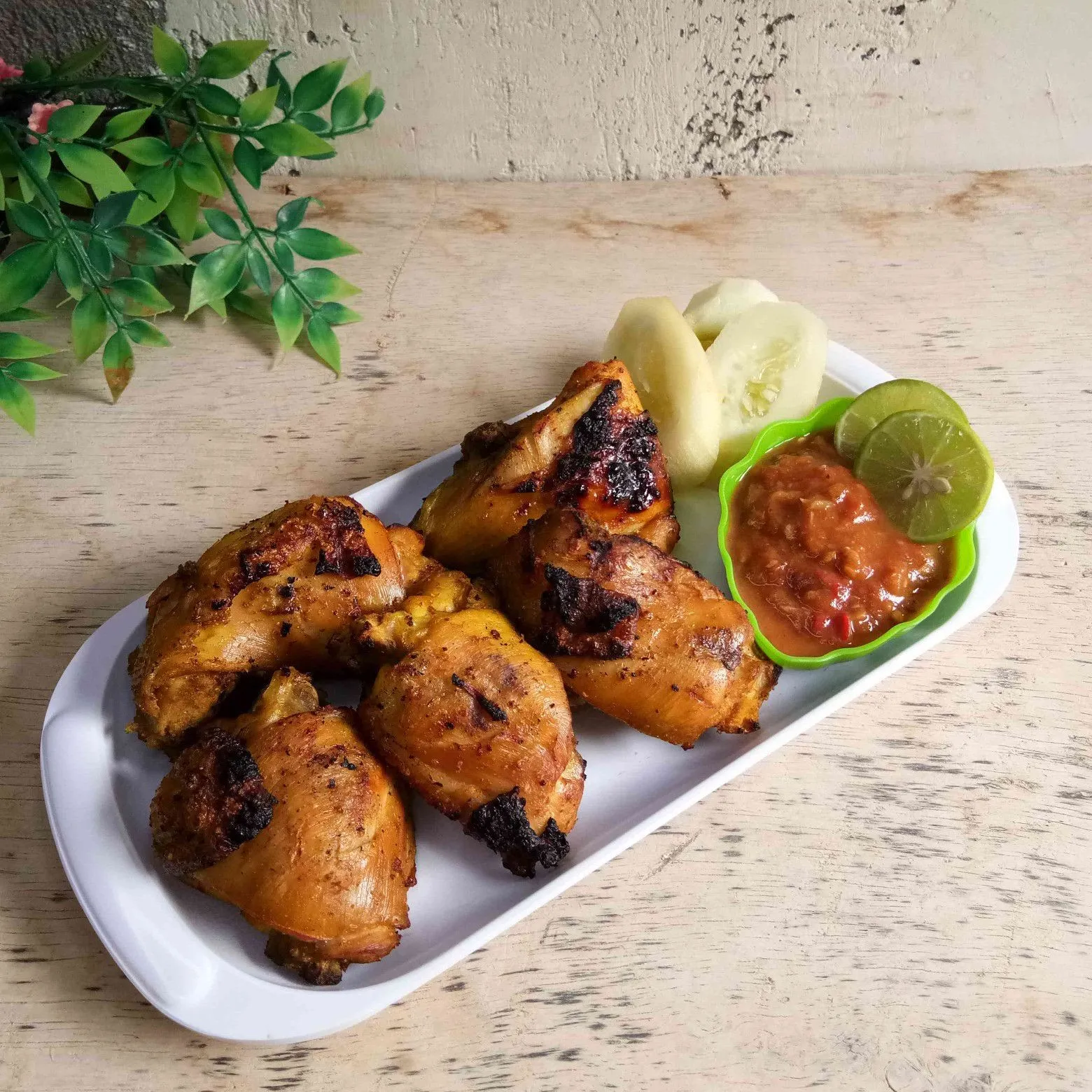 Ayam Bakar Bumbu Iris