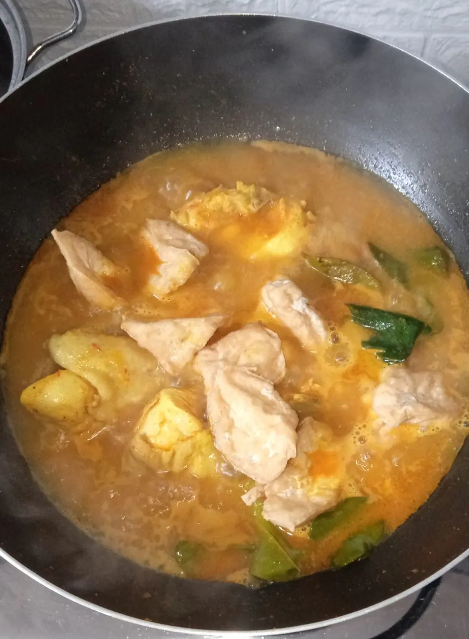 Step 6 Gulai Ayam Tahu
