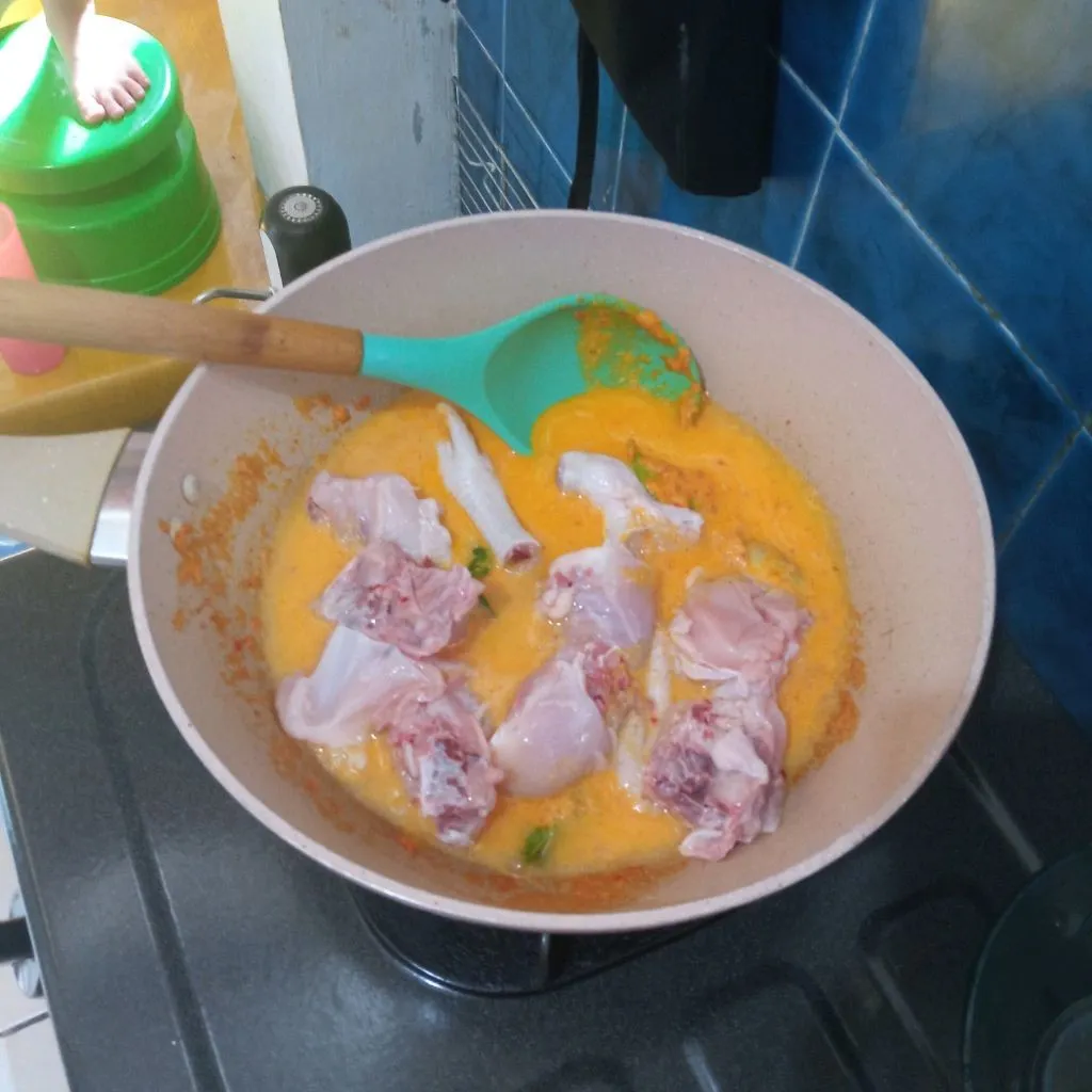 Step 5 Tongseng Ayam