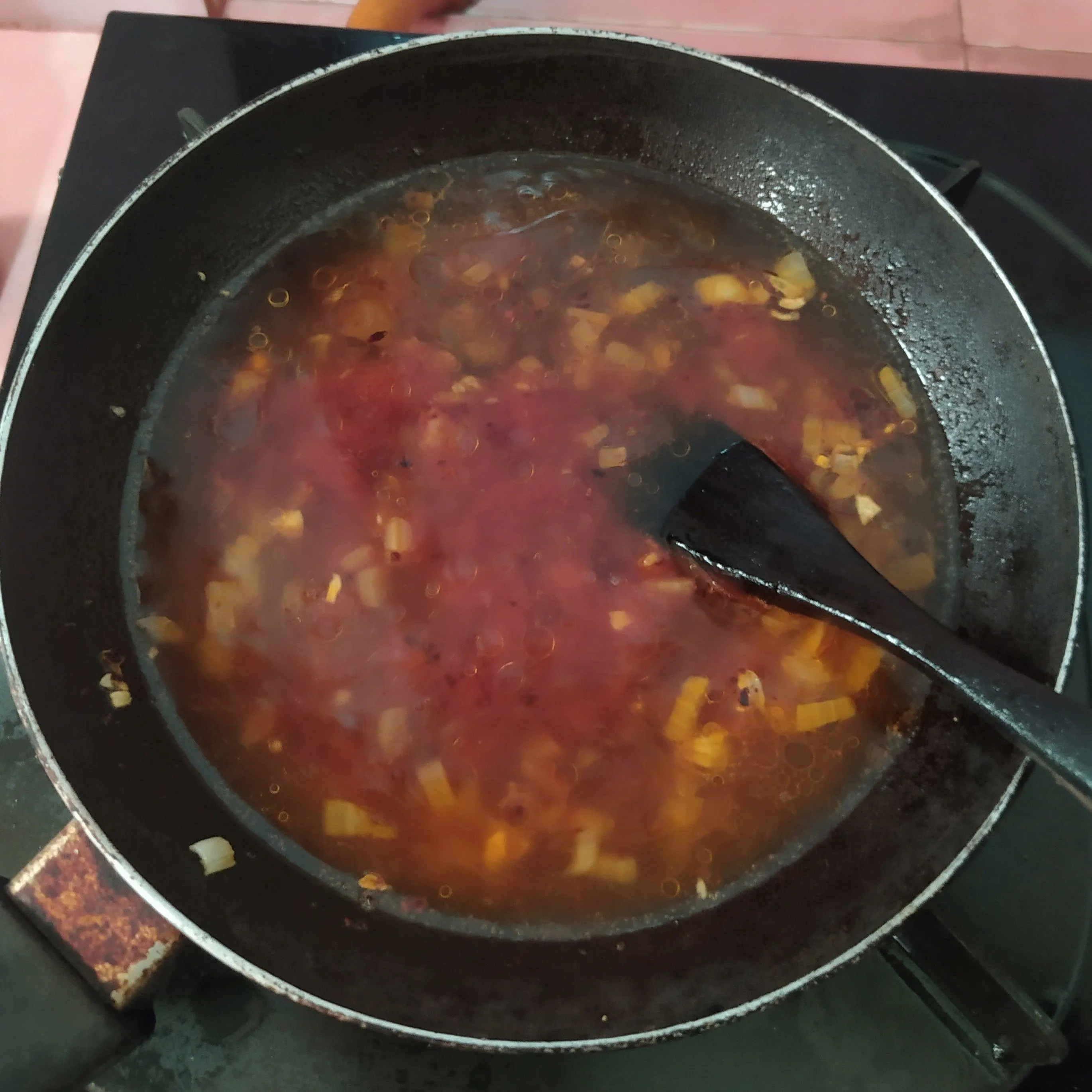 Step 4 Spicy Tteokbokki With Fried Caulifl