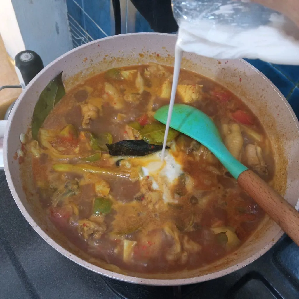 Step 8 Tongseng Ayam