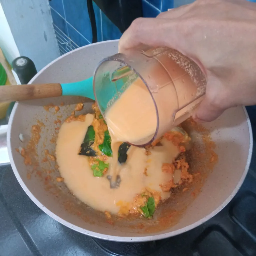 Step 4 Tongseng Ayam