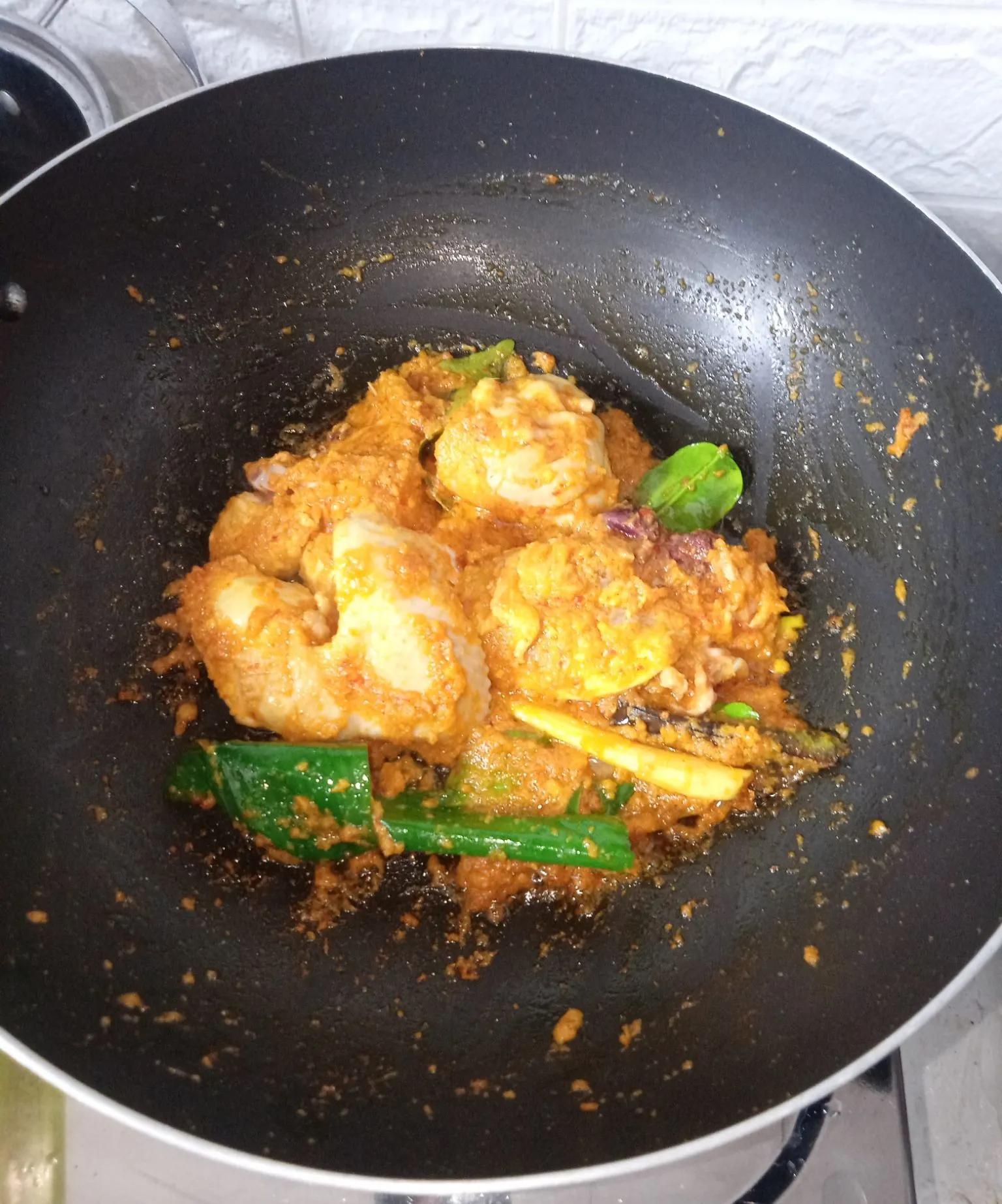 Step 4 Gulai Ayam Tahu